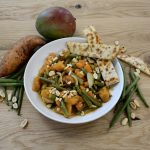 Bohnen-Batate-Curry mit Mango