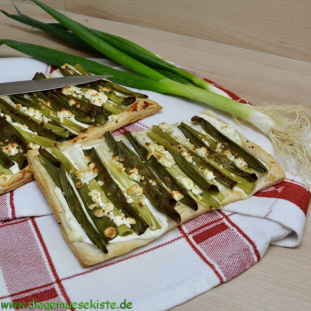 Bundzwiebel-Tarte
