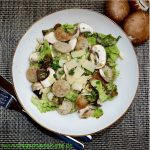 Weißwurst-Champignon-Salat