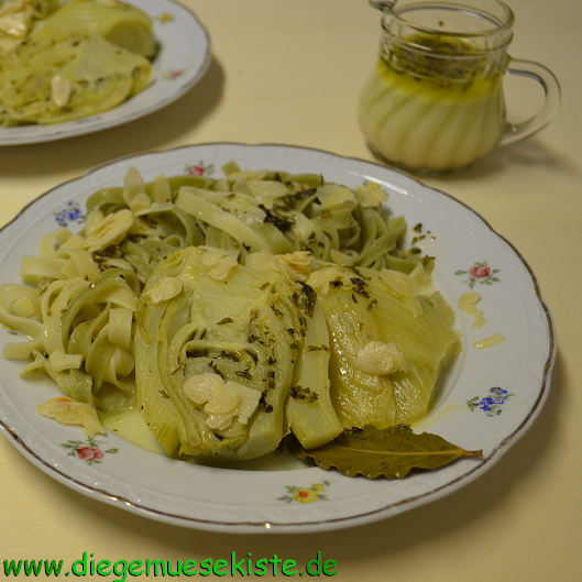 Fenchel in Sahnesauce