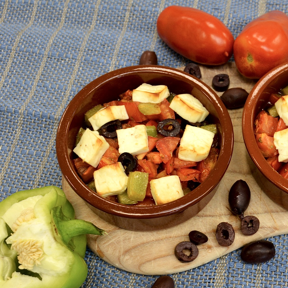 Feta-Tomaten-Auflauf