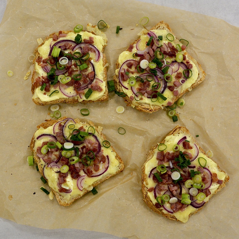 Flammkuchen-Toast