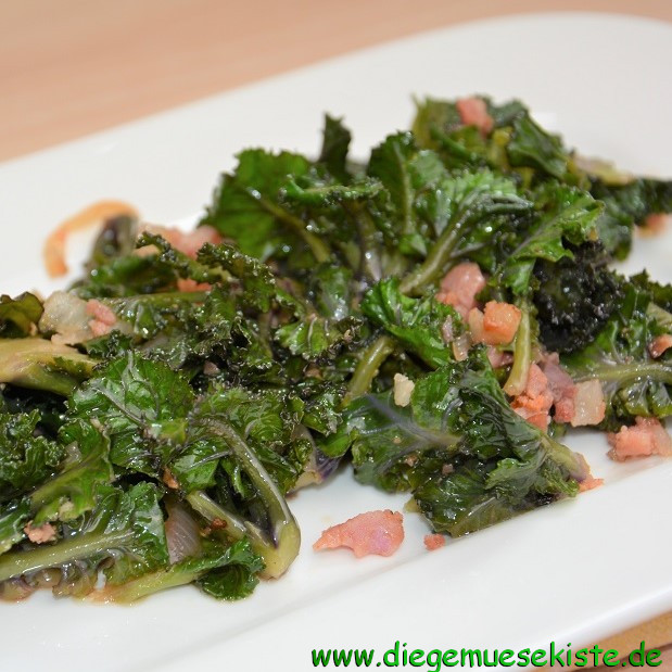 Salat mit Flower Sprouts