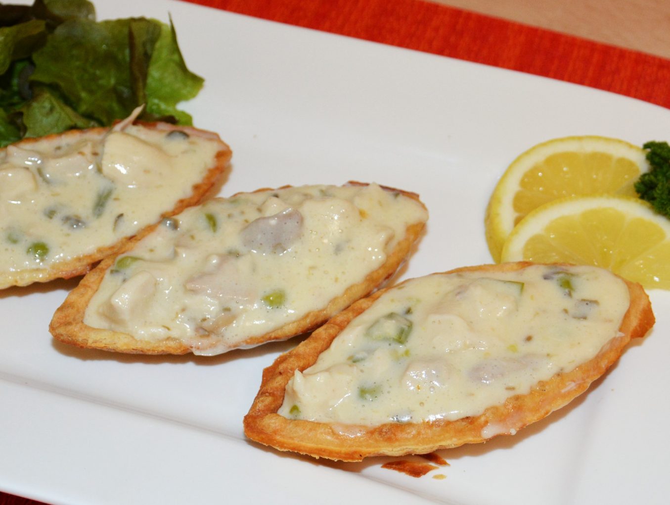 Klassisches Hühnerfrikassee