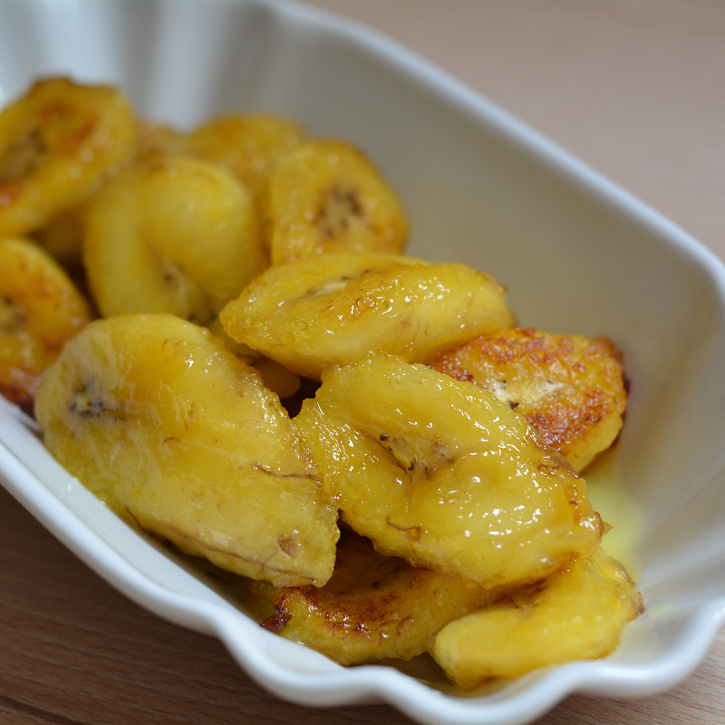 Frittierte Kochbananen