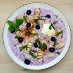 Kalte Heidelbeer-Suppe