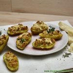 Frühkartoffeln mit Parmesan-Senf-Kruste