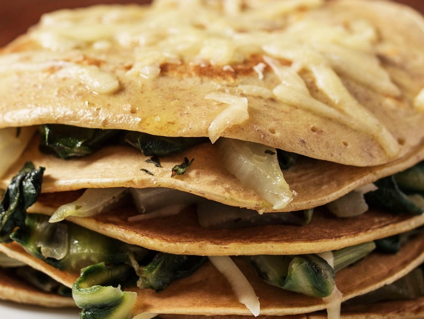 Mangold-Pfannkuchen- Auflauf