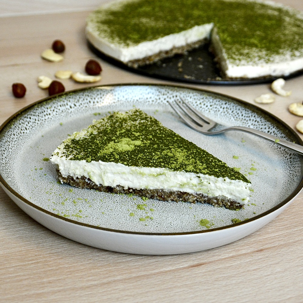 Matcha-Kokoskuchen