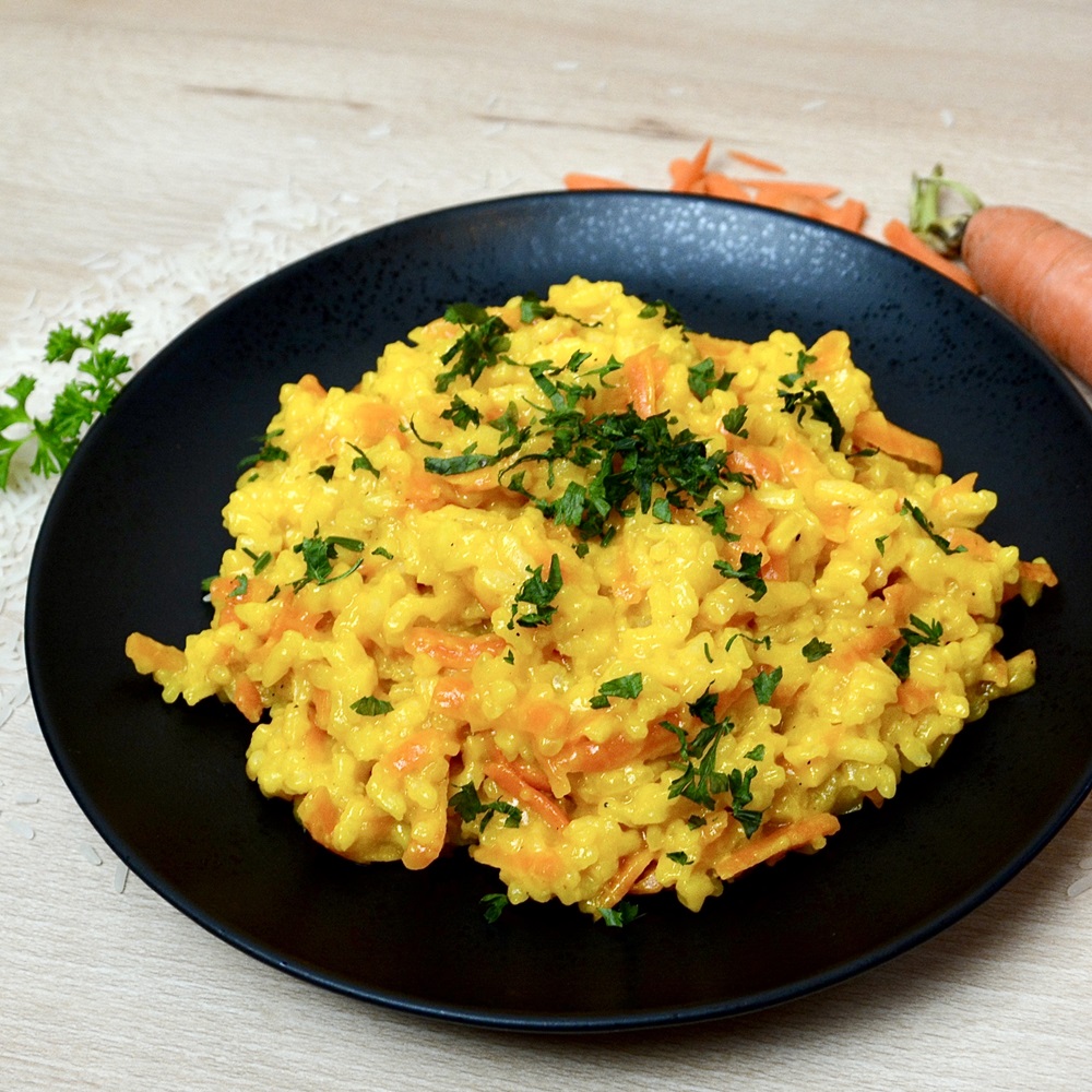 Möhren-Risotto