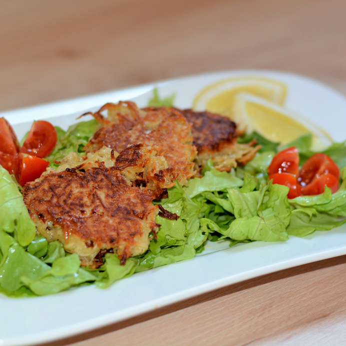 Pastinaken-Parmesan-Rösti