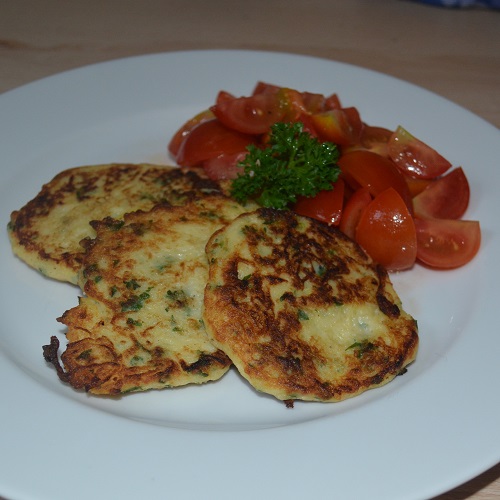 Puffer aus Spaghetti-Kürbis