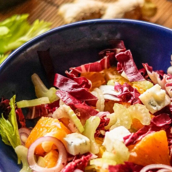 Fruchtig-exotischer Radicchiosalat