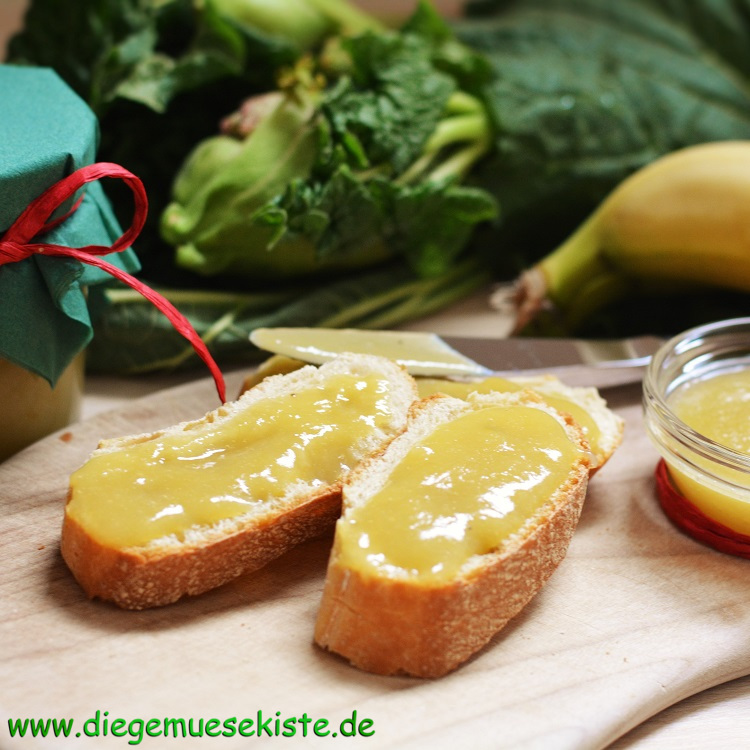 Rhabarber-Bananen-Marmelade