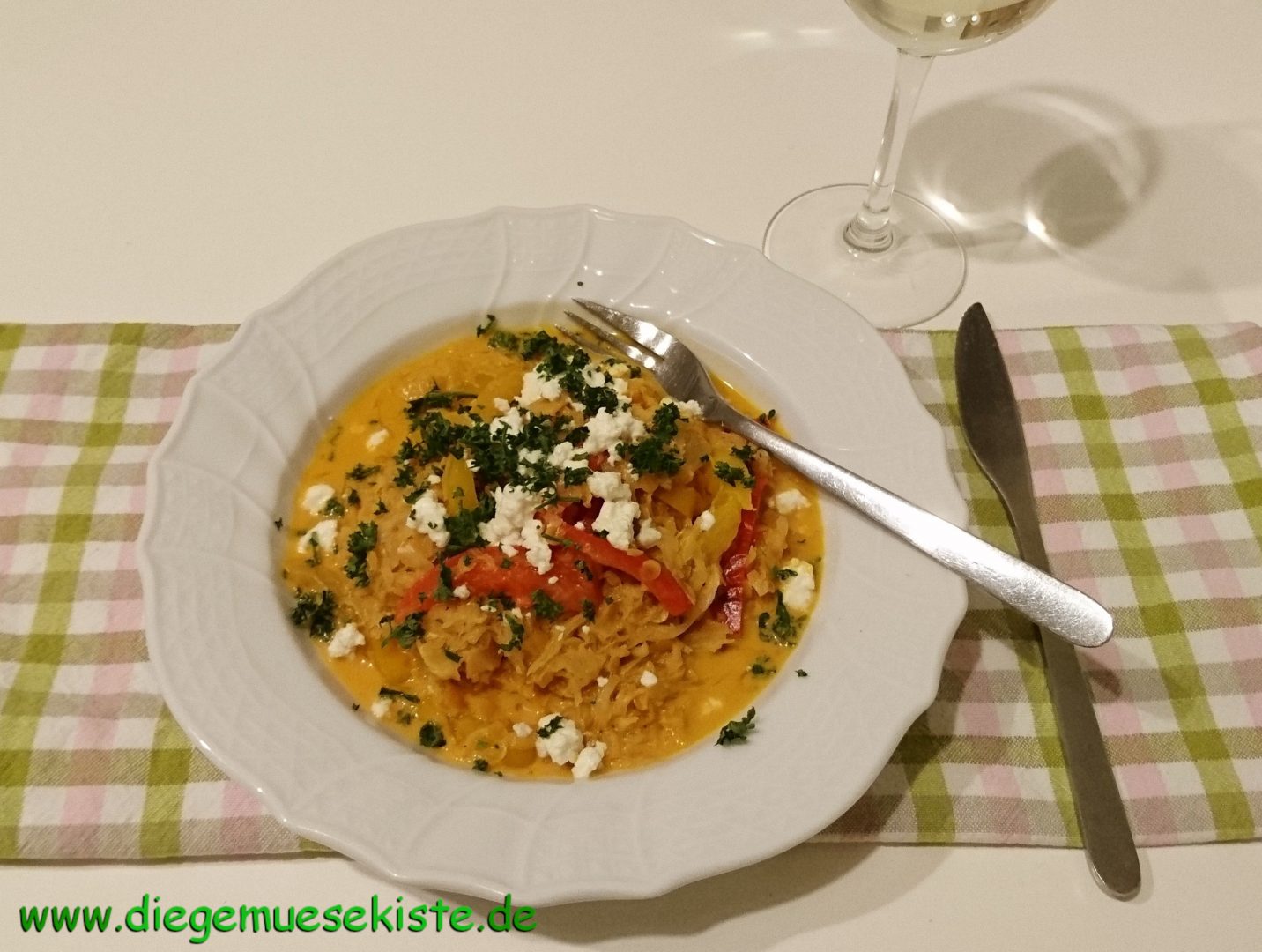 Sauerkraut-Paprika-Topf – Die Gemüsekiste