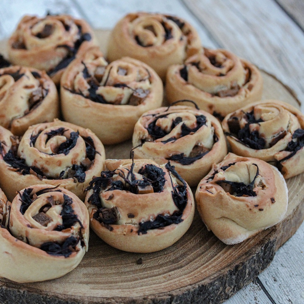 Mangoldschnecken mit Tofu
