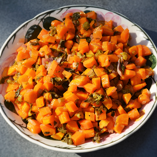 Schnelles Möhrengemüse