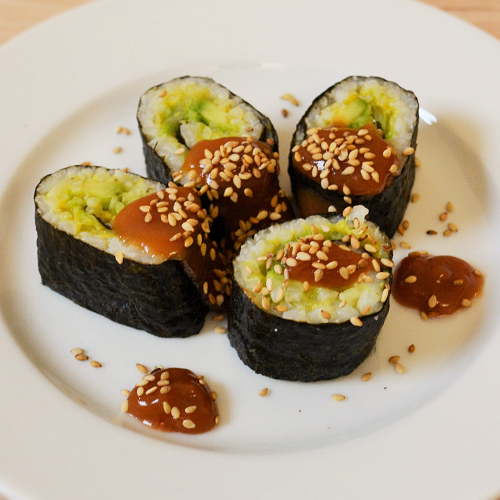 Sushi – Gerollte Reishäppchen